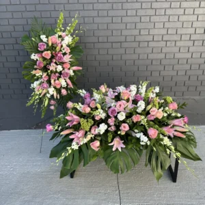 "Spirit of Love" Funeral Flowers (2 pieces)