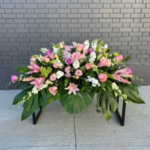 " spirit of love" casket spray