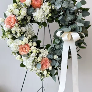 Open Funeral Heart (Peach)