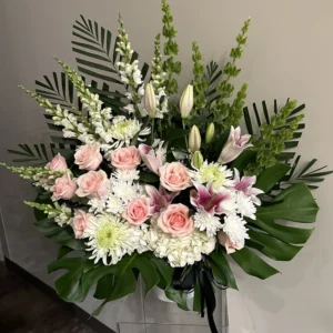 My Peaceful Garden Funeral Flower Arrangement