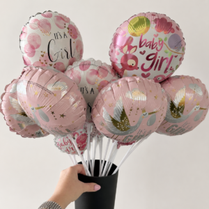 baby girl balloon