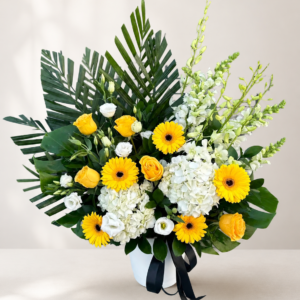 funeral arrangement "yellow"