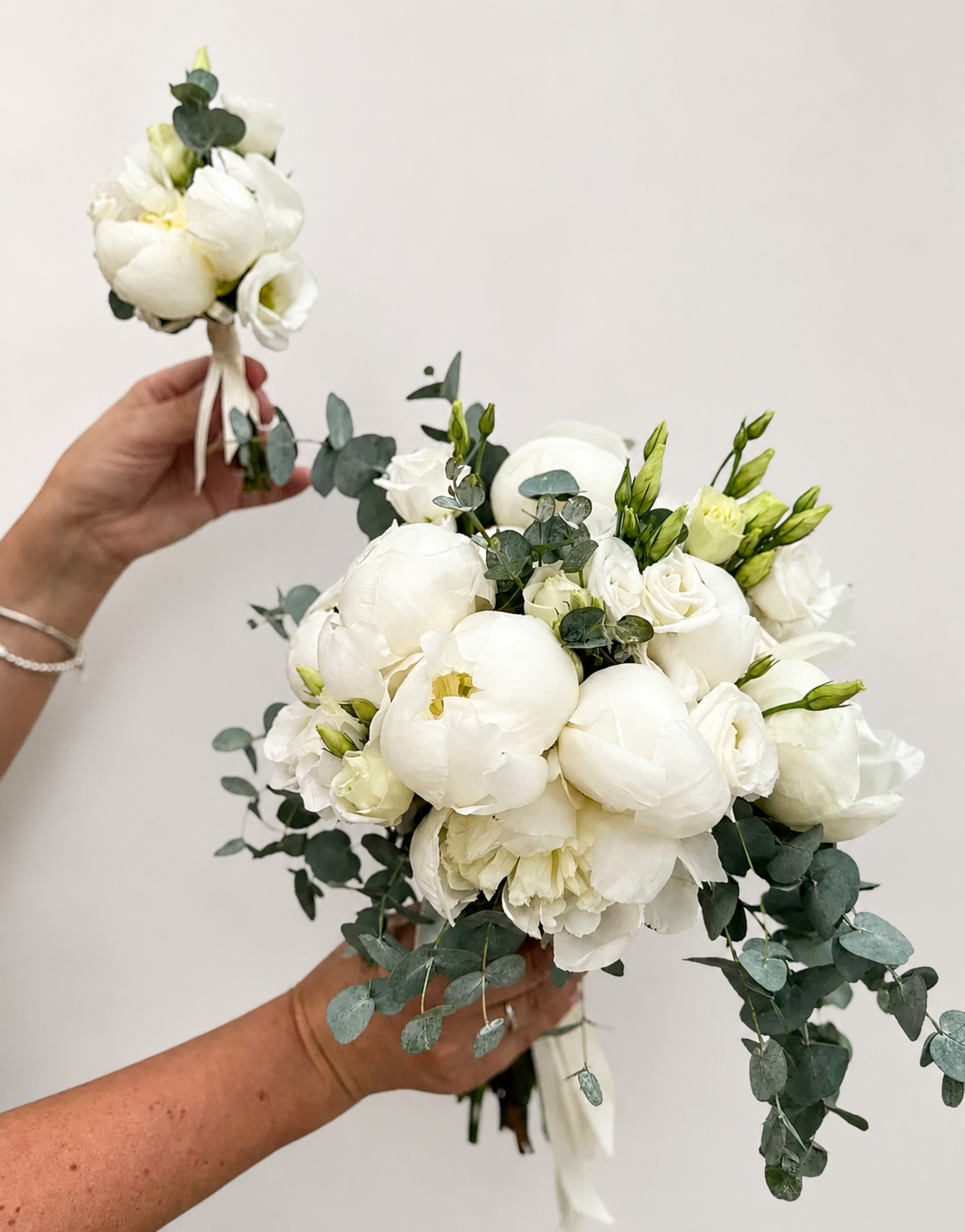 img_6156 bridal bouquet & boutonniere set